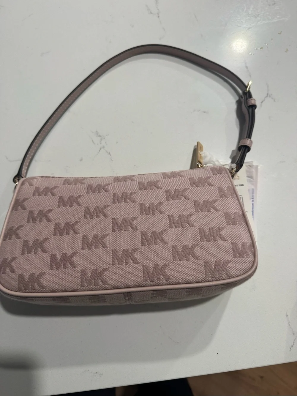 MICHAEL Michael Kors JET SET POUCHETTE - Handbag - soft pink NWT